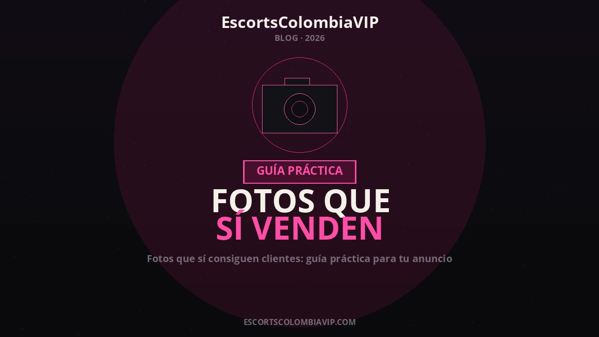 Cámara de celular y aro de luz junto a una serie de fotos de perfil