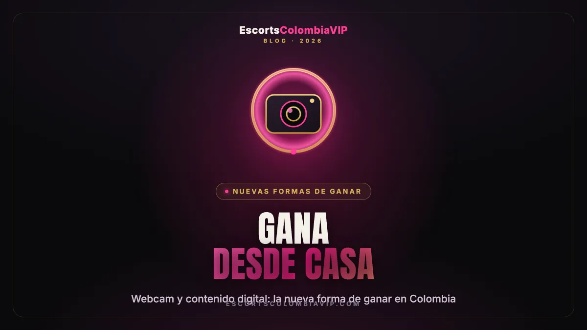 Aro de luz y cámara: webcam y contenido digital, la nueva forma de ganar de las modelos en Colombia